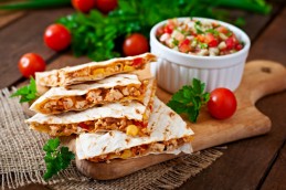 NAAGIN CHEESEBURGER QUESADILLA