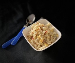 FUSILLI PASTA WITH GARLIC