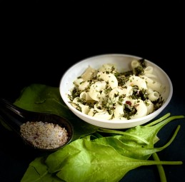 Crackling Spinach Macaroni Recipe