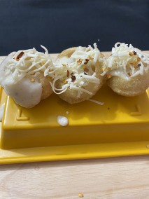 Pasta Puchka ( golgappa) with White sauce Recipe