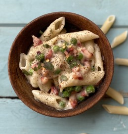 Veg Pasta With Bechamel Sauce Recipe