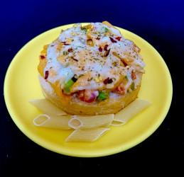 Pasta Bun Pizza Recipe