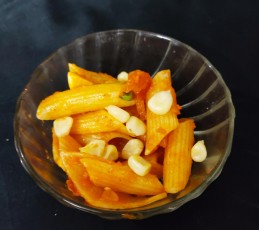 Red Sauce Corn Pasta Recipe
