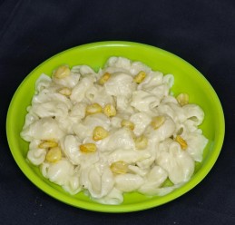 White Sauce Corn Pasta