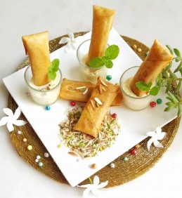 Moong Dal Halwa Cigars Recipe