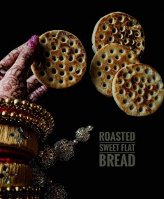 Roasted sweet flat bread Recipe