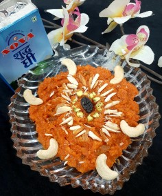 Instant Carrot Halwa Recipe