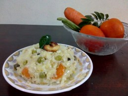 Multi Vegetable pongal Recipe