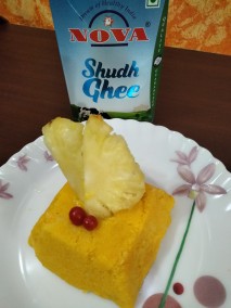 Pineapple Suji halwa Recipe