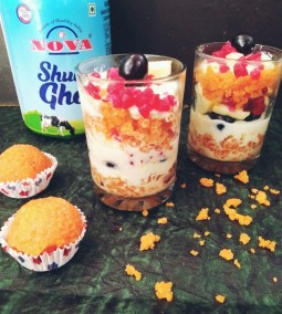 Motichoor Rabri Parfait Recipe
