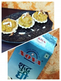 Moongdal halwa tart Recipe