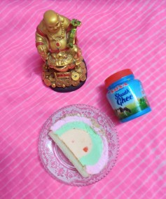 Multi colour pudding Recipe