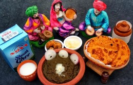 Sarson Da Saag Te Makki Di Roti Recipe