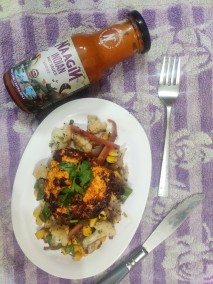 Naagin Paneer Stake with Stir Fried Vegetables Recipe