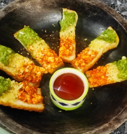 Tricolor Finger Toasties Recipe
