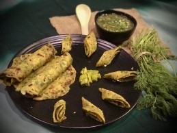 Hariyali Thepla Recipe