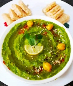 Spinach_Chickpea_hummus Recipe