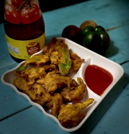 Crispy Capsicum Pakoda Recipe