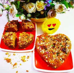 Whole Wheat jaggery plum cake Recipe