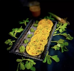 Mini Methi Paratha Recipe