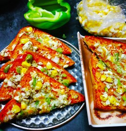 Brown Bread pizza Recipe