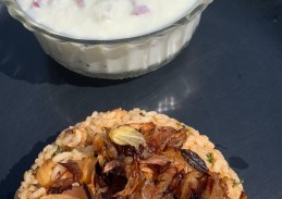 Kabuli pulao with fried onions Recipe