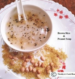 Brown Rice And Peanut Soup Recipe