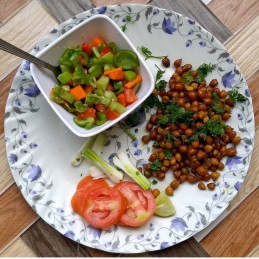 Lemon Veggies Chana Recipe