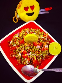 Moong dal sprouts salad Recipe