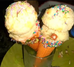 Wheat Flour Mango Ice Cream Recipe