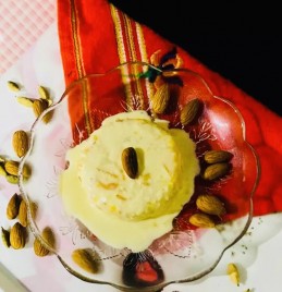 BADAM Kesar Rabri Kulfi Recipe