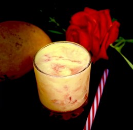 Mango Rose Milkshake Recipe