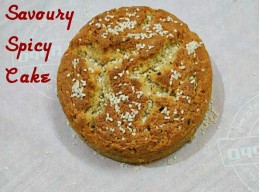 Savoury Spicy Cake Recipe