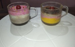 Shrikhand truffle cups.