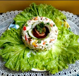 BROWN RICE_CURD_SALID Recipe