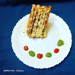 Aaloo matar sandwich Recipe