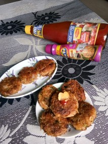 Mix Sauces Noodles Potato Patties Recipe