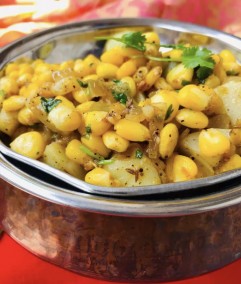 Butter Masala Sweetcorn Recipe