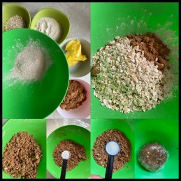 Ragi Oats Cookies Recipe