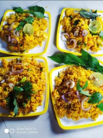 Kanda batata poha /onion Potato poha Recipe