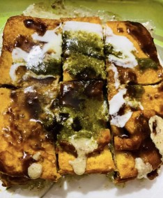 Bread Pakoda Chaat Recipe
