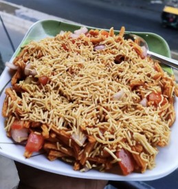 Soya  sticks Chat Recipe