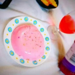 Coconut rose pudding Recipe