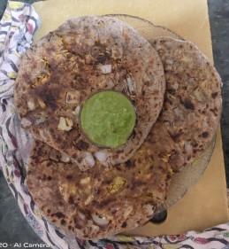 Ragi Sev Parantha Recipe