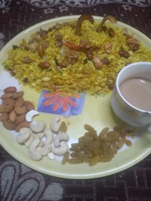 Namkeen mitha poha chaveda Recipe