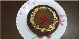 Eggless Ragi  Almond tea time cake Recipe