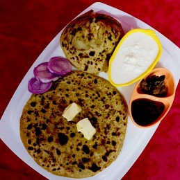 Aalu Ragi paratha Recipe