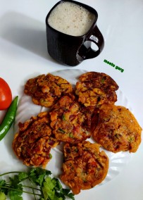 Jowar Flour and Veggies Pancake Recipe