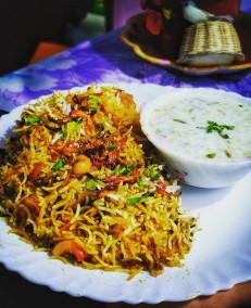 Instant Brown rice Chicken Biriyani Recipe