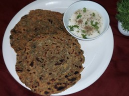 Ragi Moringa parathas Recipe